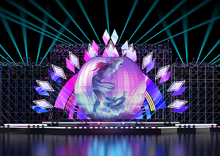 星空娱乐龙腾T系列LED球形屏产品介绍