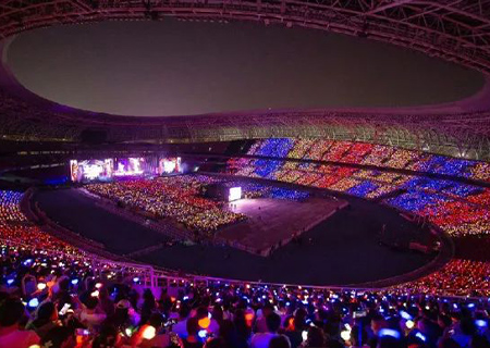 星空娱乐LED巨幕和荧光棒燃爆周杰伦太原演唱会（第二场）